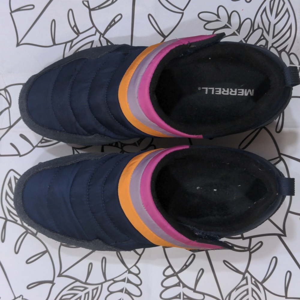 Merrell Retro Navy Performance Sneakers